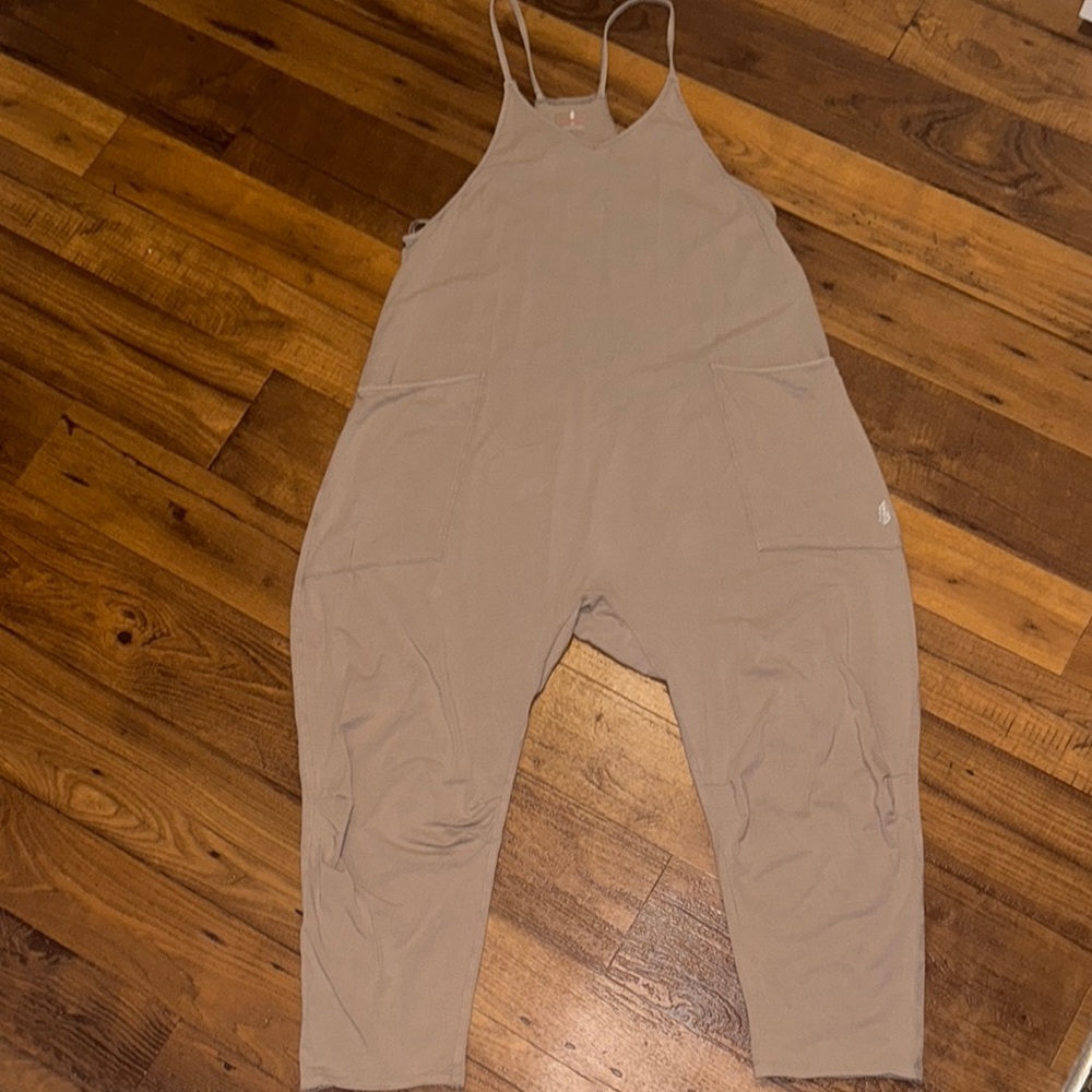 FP Movement by Free People Beige Jumpsuit